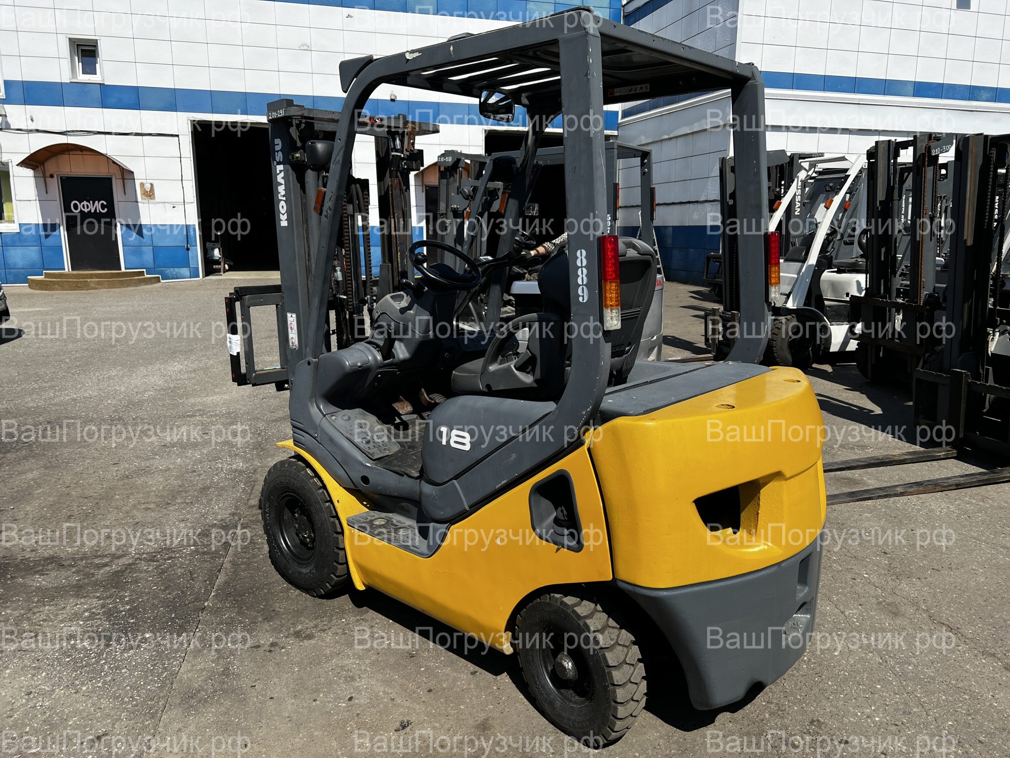 Вилочный погрузчик Komatsu FD18T-20