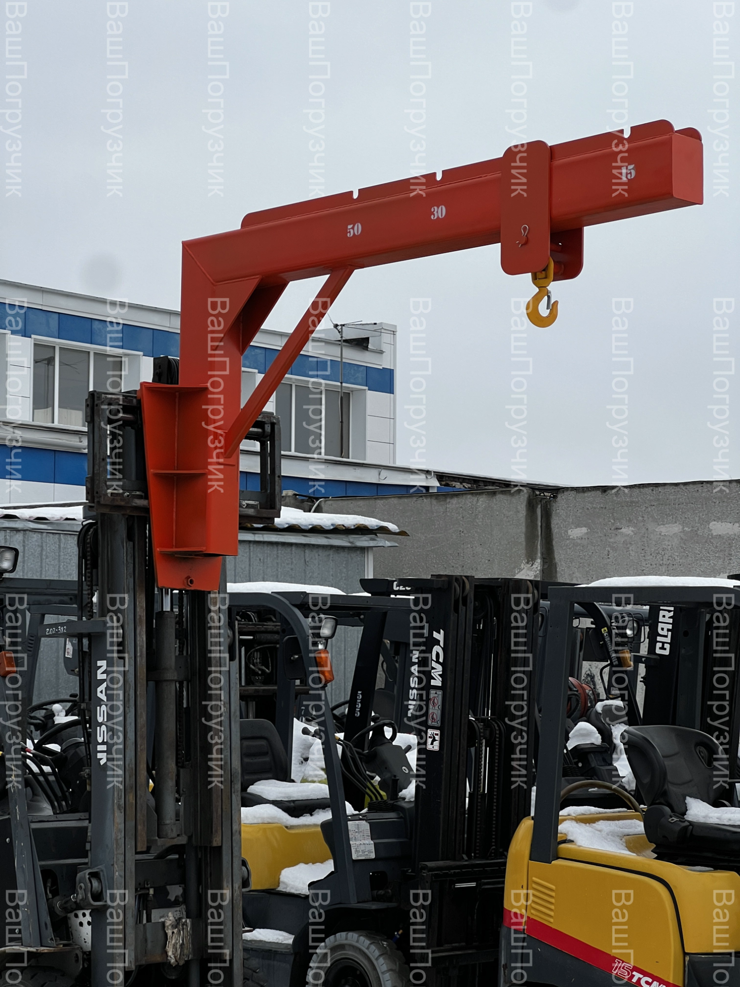 Крюковая подвеска для погрузчика